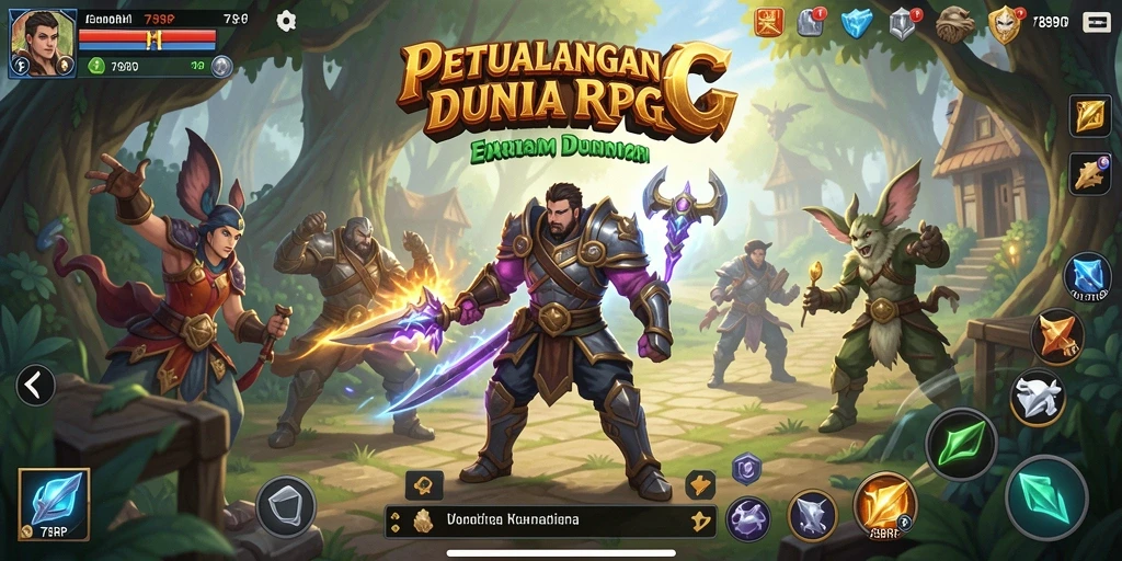 Tampilan gameplay dari 789RP yang menakjubkan dan menantang.
