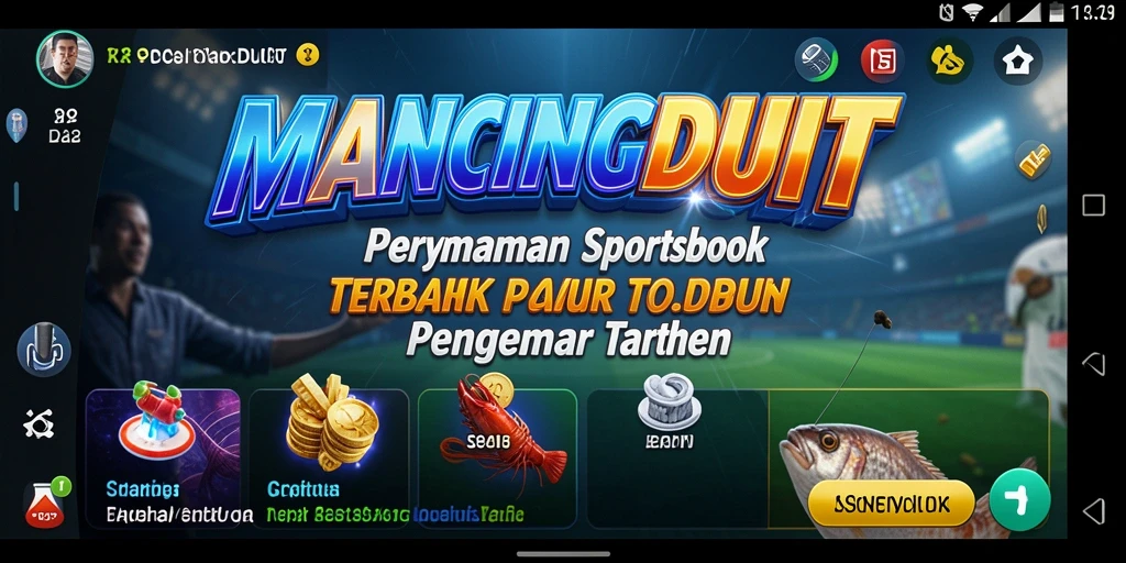 Tampilan gameplay menarik dari aplikasi Sportsbook MANCINGDUIT.