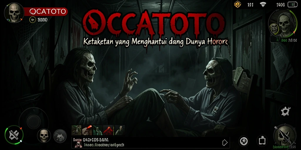 Screenshot OCATOTO yang menunjukkan momen menegangkan dalam gameplay.
